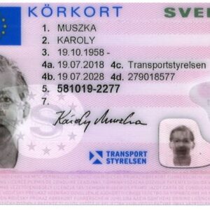 Buy Fake Swedish Divers License Online Fast