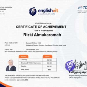 Buy TOEFL Certificate Online – Fast & Guaranteed
