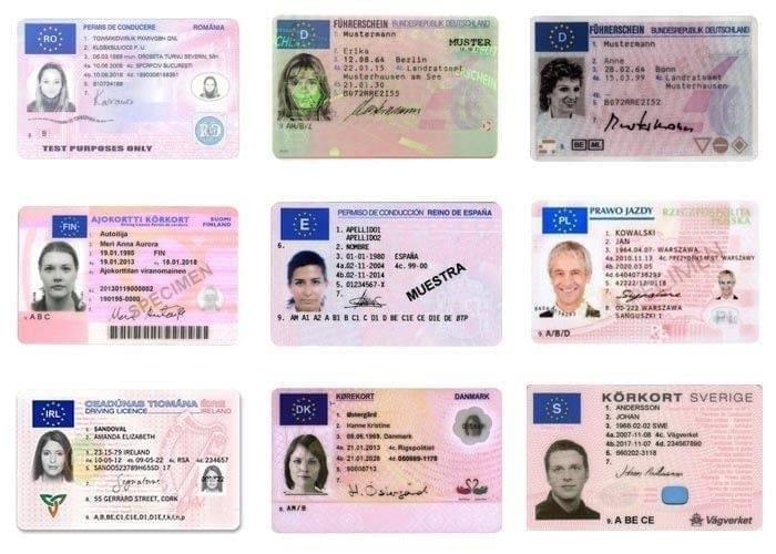 Купете лажна возачка дозвола од ЕУ брзо и преку интернет